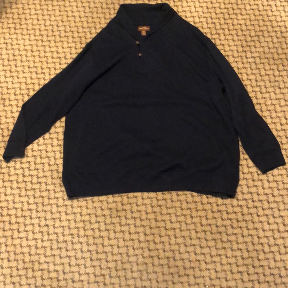 4XL Oak Hill navy sweater super soft 10/10 condition